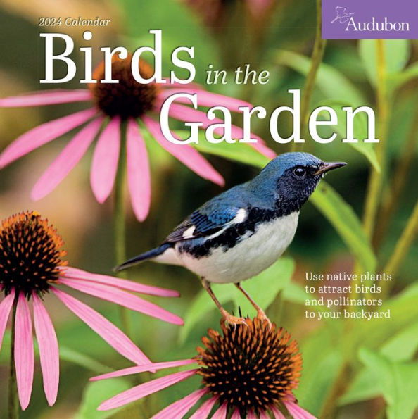 Audubon Birds in the Garden Wall Calendar 2024 Use Native Plants to
