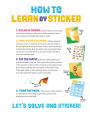 Alternative view 34 of Learn by Sticker: Addition and Subtraction: Use Math to Create 10 Baby Animals!