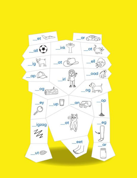 Learn by Sticker: Beginning Phonics: Use Phonics to Create 10 Friendly Monsters!