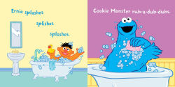 Alternative view 3 of Indestructibles: Sesame Street: Let's Take a Bath!: Chew Proof · Rip Proof · Nontoxic · 100% Washable (Book for Babies, Newborn Books, Safe to Chew)