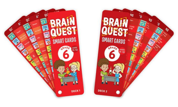 Brain Quest 6th Grade Smart Cards Revised 4th Edition