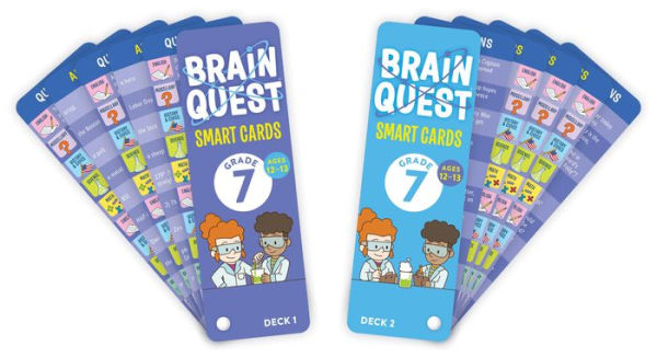 Brain Quest 7th Grade Smart Cards Revised 4th Edition