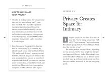 Alternative view 2 of On Privacy: Twenty Lessons to Live By
