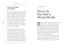 Alternative view 4 of On Privacy: Twenty Lessons to Live By