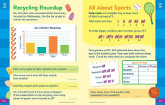 Alternative view 7 of Brain Quest Math Workbook: 1st Grade