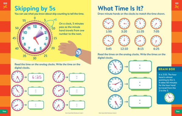 Brain Quest Math Workbook: 2nd Grade