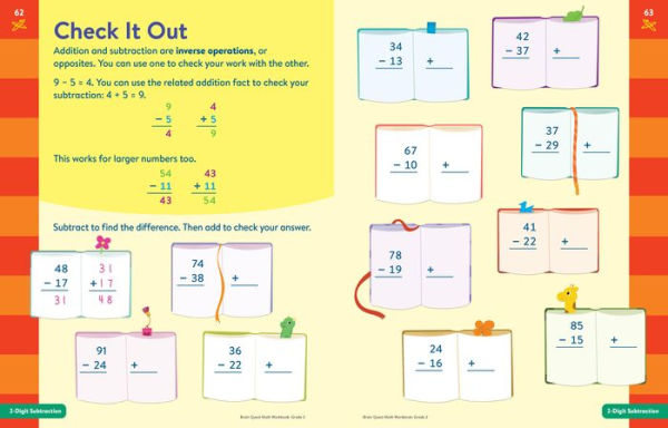 Brain Quest Math Workbook: 2nd Grade