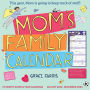 Mom's Family Wall Calendar 2024-2025: 17-Month Calendar August 2024-December 2025 - with stickers!