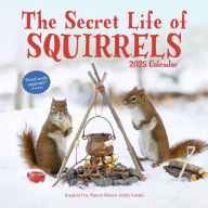 Title: The Secret Life of Squirrels Wall Calendar 2025