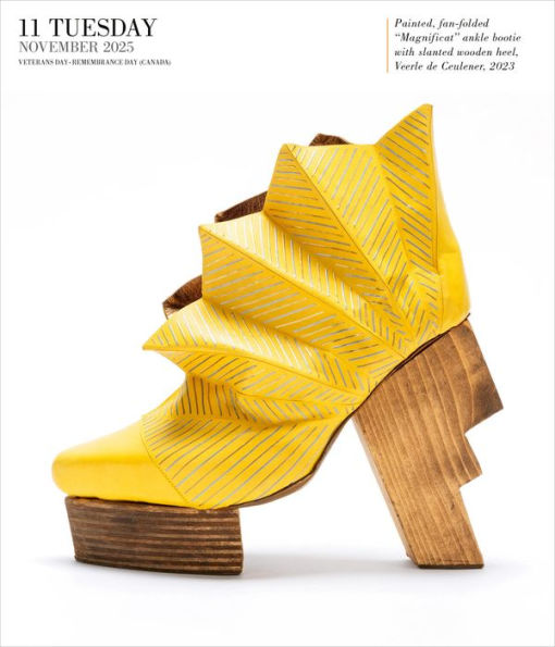 Shoes PageADay® Gallery Calendar 2025 Everyday a New Pair to Indulge