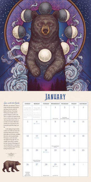 Maia Toll's Wild Wisdom Wall Calendar 2025: Connect to the Mystical Rhythms of the Natural World