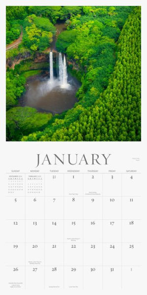 2025 Hawai'i Dreaming Wall Calendar