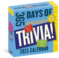 Title: 365 Days of Amazing Trivia Page-A-Day® Calendar 2025: The World's Bestselling Trivia Calendar