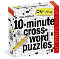 Title: Mensa® 10-Minute Crossword Puzzles Page-A-Day® Calendar 2025