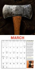 Alternative view 2 of Vintage Axes Wall Calendar 2025: A Calendar on the Cutting Edge