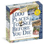 2025 1,000 Places to See Before You Die Page-A-Day Calendar