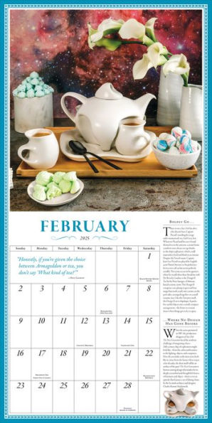 The Collectible Teapot Wall Calendar 2025: A Tea Obsessive's Dream Come True