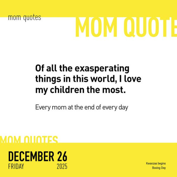 2025 Mom Life Page-A-Day Calendar