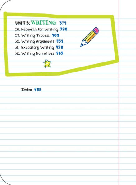 Everything You Need to Ace English Language Arts in One Big Fat Notebook, 2nd Edition: The Complete Middle School Study Guide