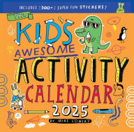 Title: Kid's Awesome Activity Wall Calendar 2025: Includes 300+ Super Fun Stickers!