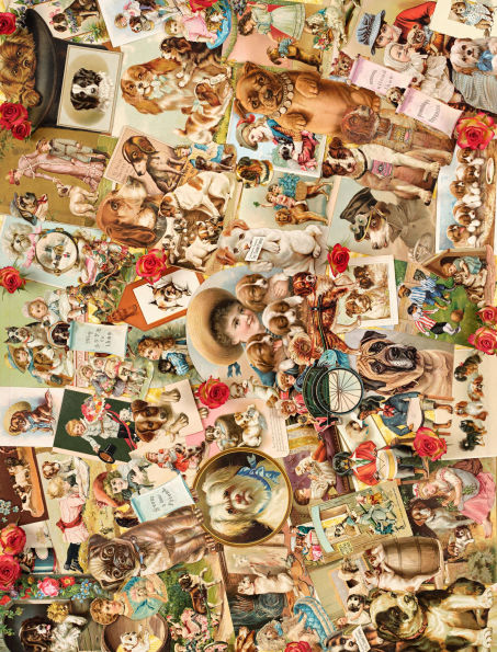Cynthia Hart's Victoriana Dogs: 12 Wrapping Papers and Gift Tags