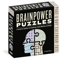 2025 Brainpower Puzzles Page-A-Day Calendar