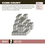 Alternative view 5 of 2025 Brainpower Puzzles Page-A-Day Calendar