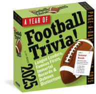 Title: A Year of Football Trivia! Page-A-Day® Calendar 2025: League Leaders, Famous Firsts, Immortal Records & Dubious Distinctions