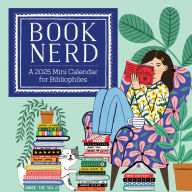 Title: Book Nerd Mini Wall Calendar 2025