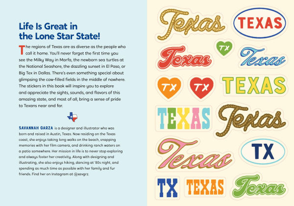 I Love Texas Sticker Book: 425+ Stickers Celebrating the Lone Star State