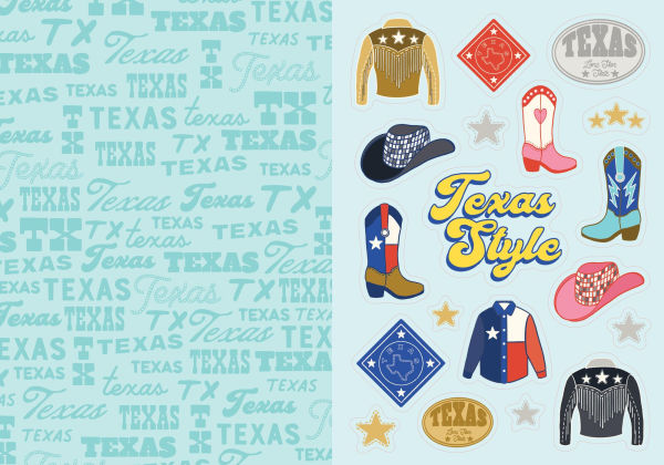 I Love Texas Sticker Book: 425+ Stickers Celebrating the Lone Star State