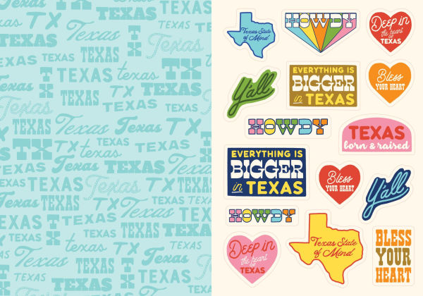 I Love Texas Sticker Book: 425+ Stickers Celebrating the Lone Star State