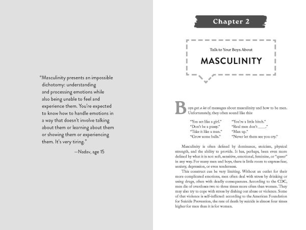 Talk to Your Boys: 16 Conversations Help Tweens and Teens Grow into Confident, Caring Young Men