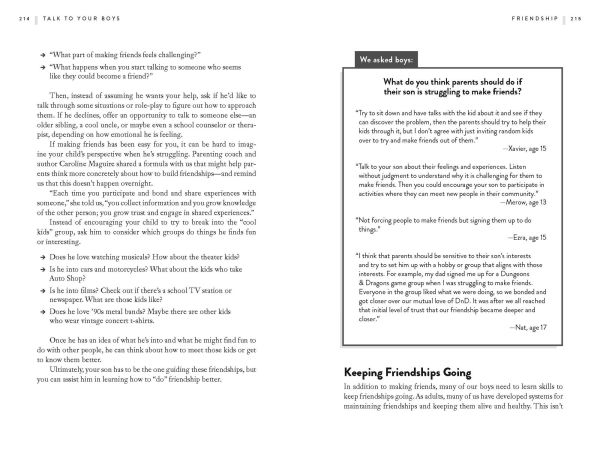 Talk to Your Boys: 16 Conversations Help Tweens and Teens Grow into Confident, Caring Young Men