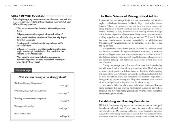Talk to Your Boys: 16 Conversations Help Tweens and Teens Grow into Confident, Caring Young Men