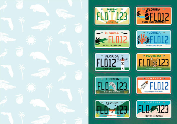 I Love Florida Sticker Book: 350+ Stickers Celebrating the Sunshine State