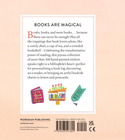 A Book Lover's Sticker Book