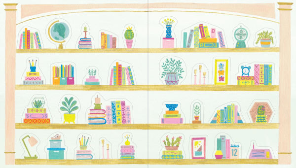 A Book Lover's Sticker Book