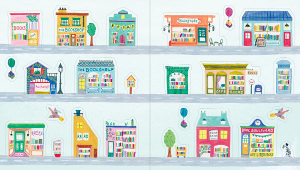 A Book Lover's Sticker Book