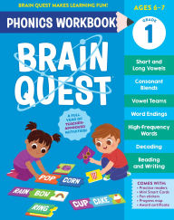 Books online downloads Brain Quest Phonics Workbook: Grade 1 9781523527908 by Workman Publishing