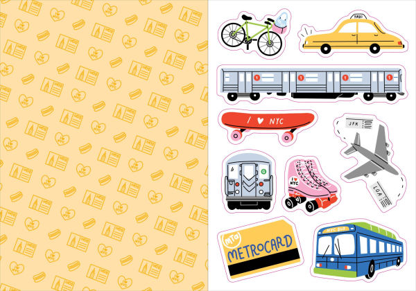 I Love New York City Sticker Book: 425+ Stickers Celebrating the Big Apple