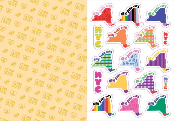 I Love New York City Sticker Book: 425+ Stickers Celebrating the Big Apple