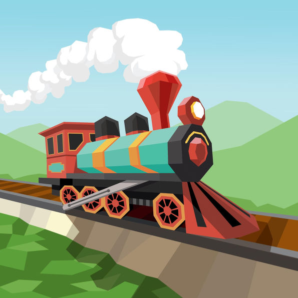 Paint by Sticker Kids: Trucks, Trains & More: Create 10 Pictures One Sticker at a Time!