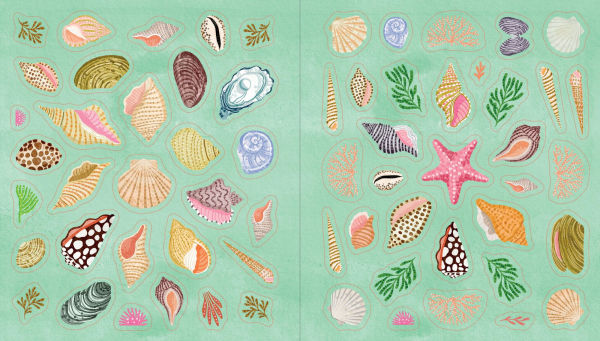 An Ocean Lover's Sticker Book