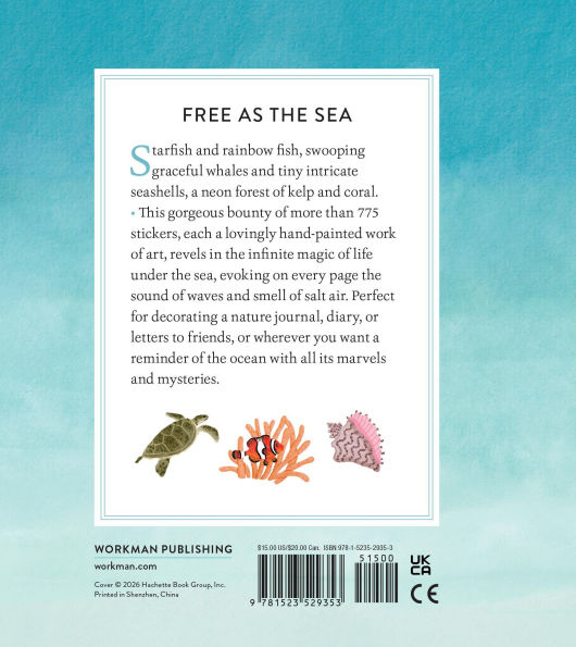 An Ocean Lover's Sticker Book