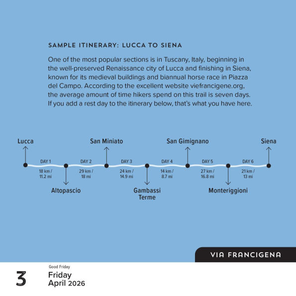 2026 Walks of the World Page-A-Day Calendar