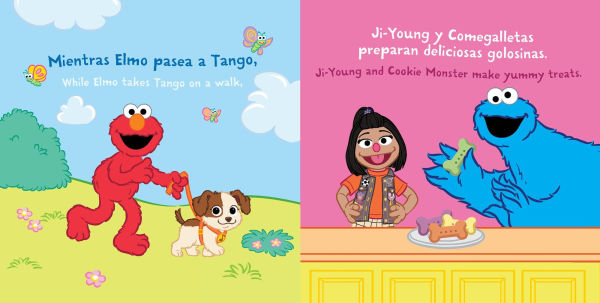 Indestructibles: Sesame Street: Bilingual English/Spanish Elmo dice: ¡Sorpresa! / Elmo Says Surprise!: Resiste mordidas, No se rompe, No es tóxico, 100% lavable