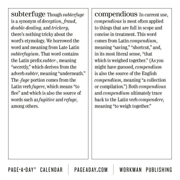 2026 365 New Words-A-Year Page-A-Day Calendar