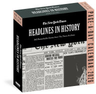 Title: 2026 New York Times Headlines in History Page-A-Day Calendar