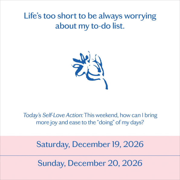 Year of Self-Love Page-A-Day Calendar 2026: Daily Affirmations and Actions for Self-Compassion and Self-Worth